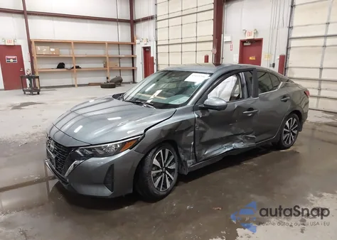 2025 Nissan Sentra Sv из США, поврежденный, VIN 3N1AB8CV2SY203133